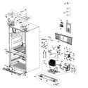 Samsung RF267ADRS/XAA-00 cabinet diagram