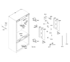 Thermador T36IT71NNP/22 cabinet assy diagram