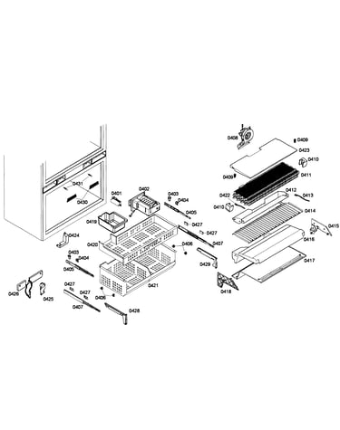 Freezer assy