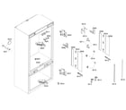 Thermador T36IT71NNP/27 cabinet assy diagram