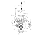 Fisher & Paykel WL4227P1-96207-A motor,pump & drive diagram