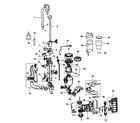 Hoover UH72401 vacuum assy diagram
