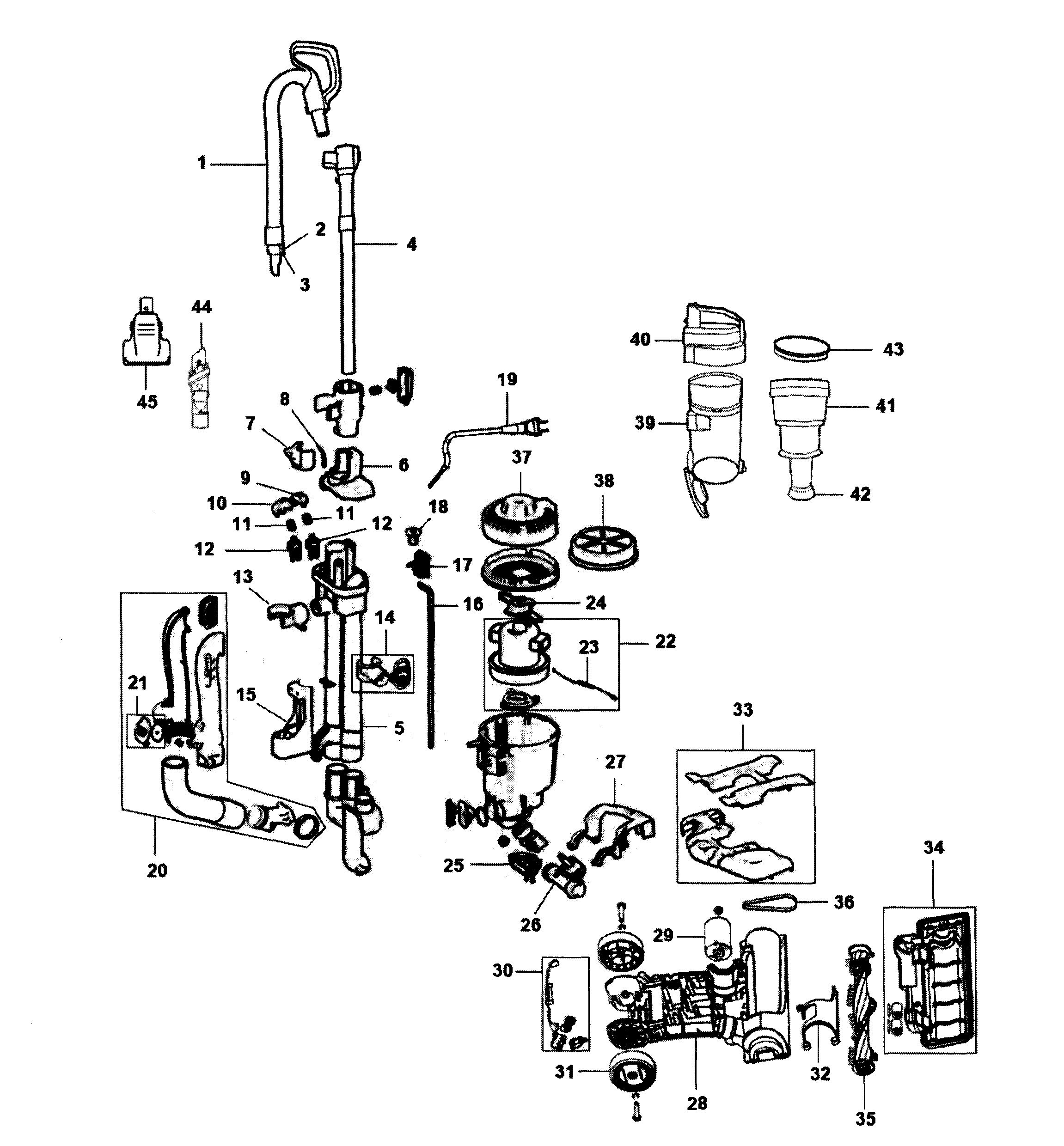 Vacuum assy