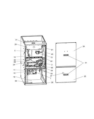 Cabinet assy