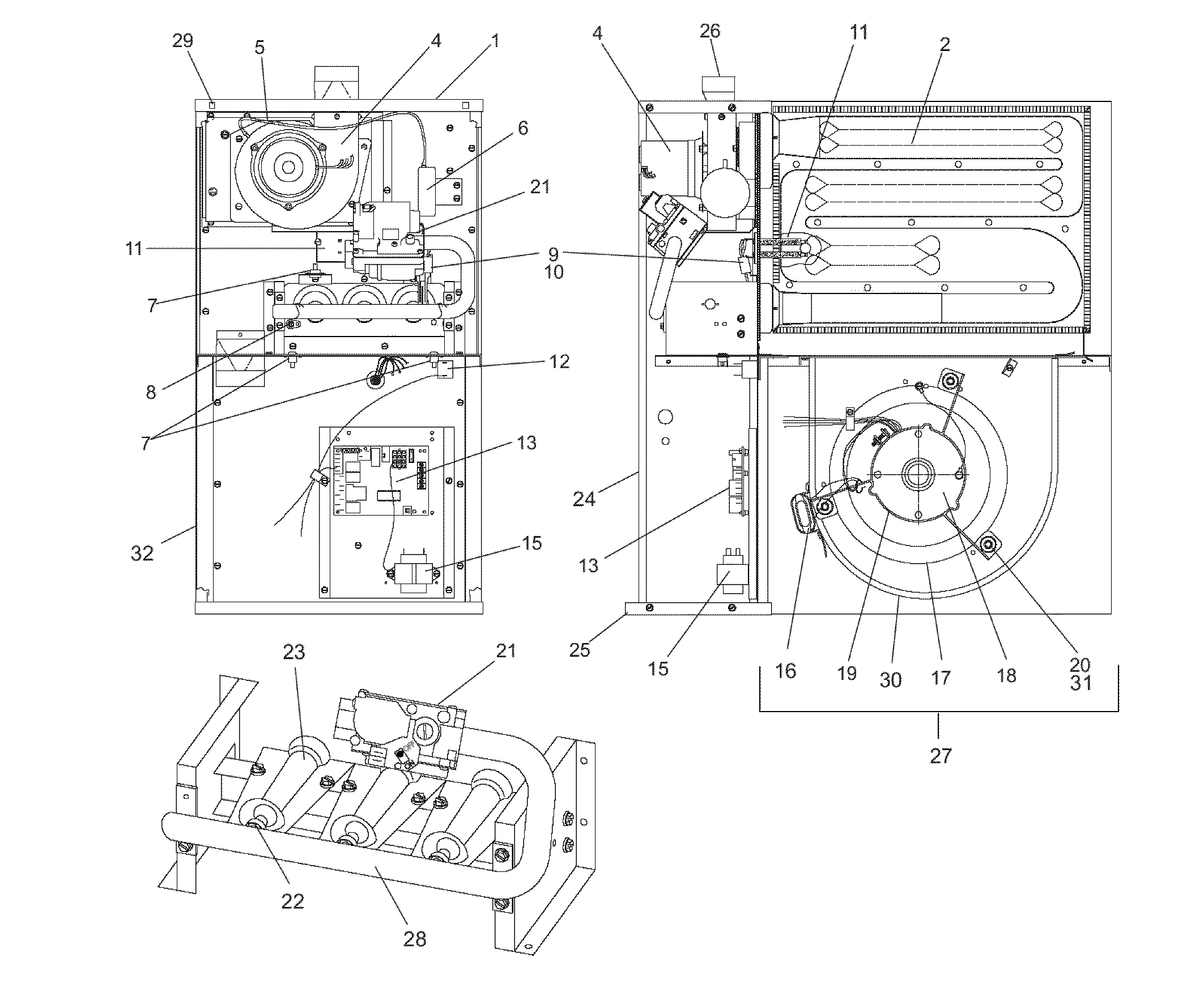 Furnace assy