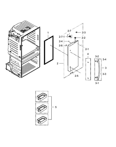 Fridge door r
