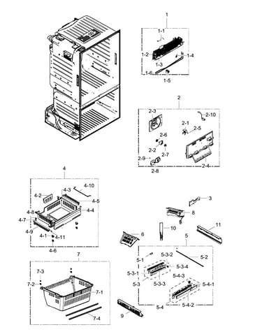 Freezer assy / icemaker