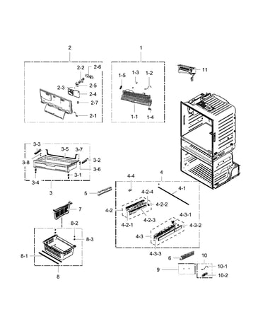 Freezer assy / icemaker