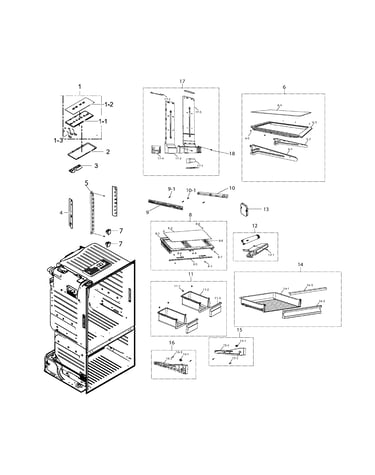 Fridge assy