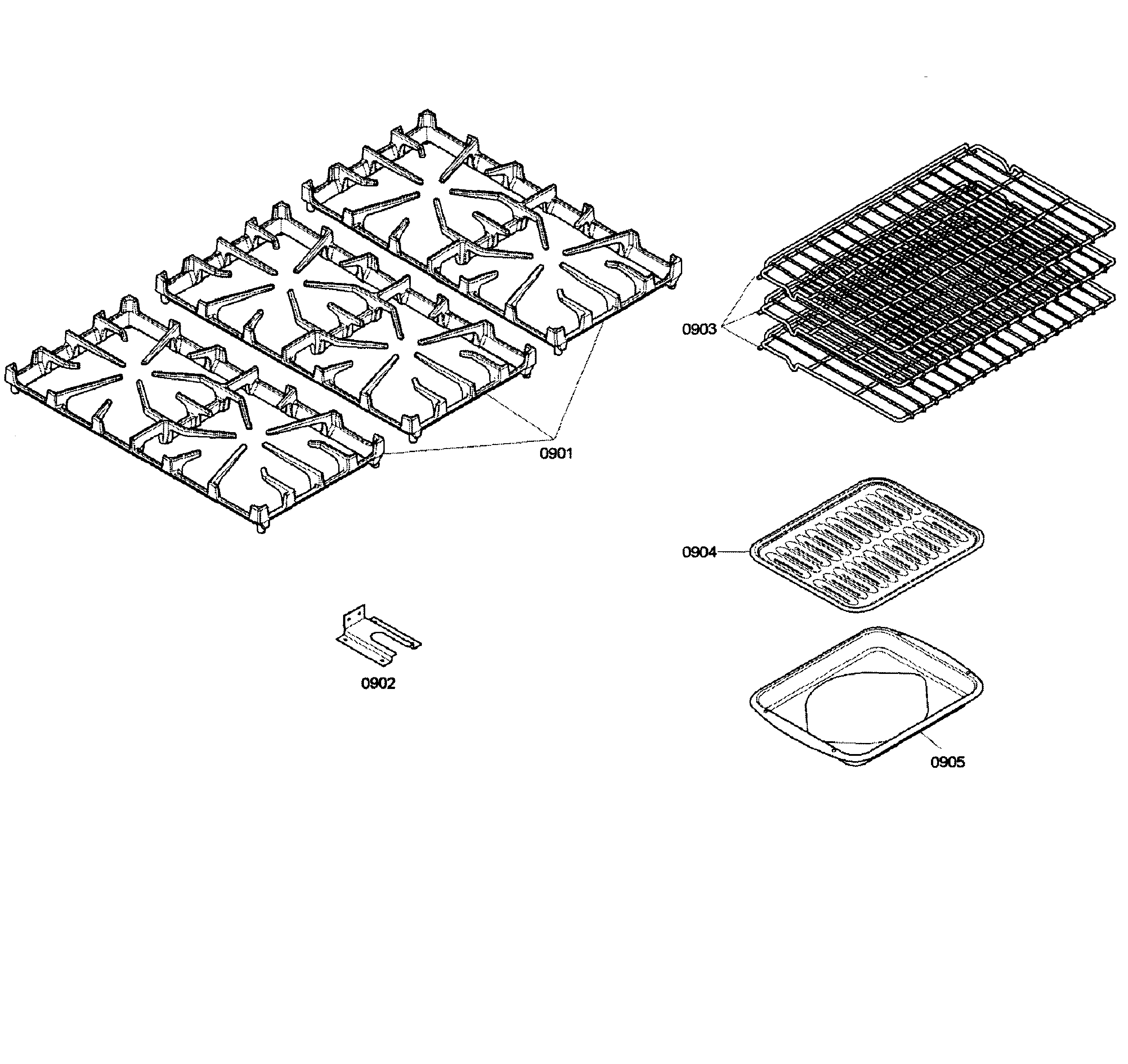 Grate assy