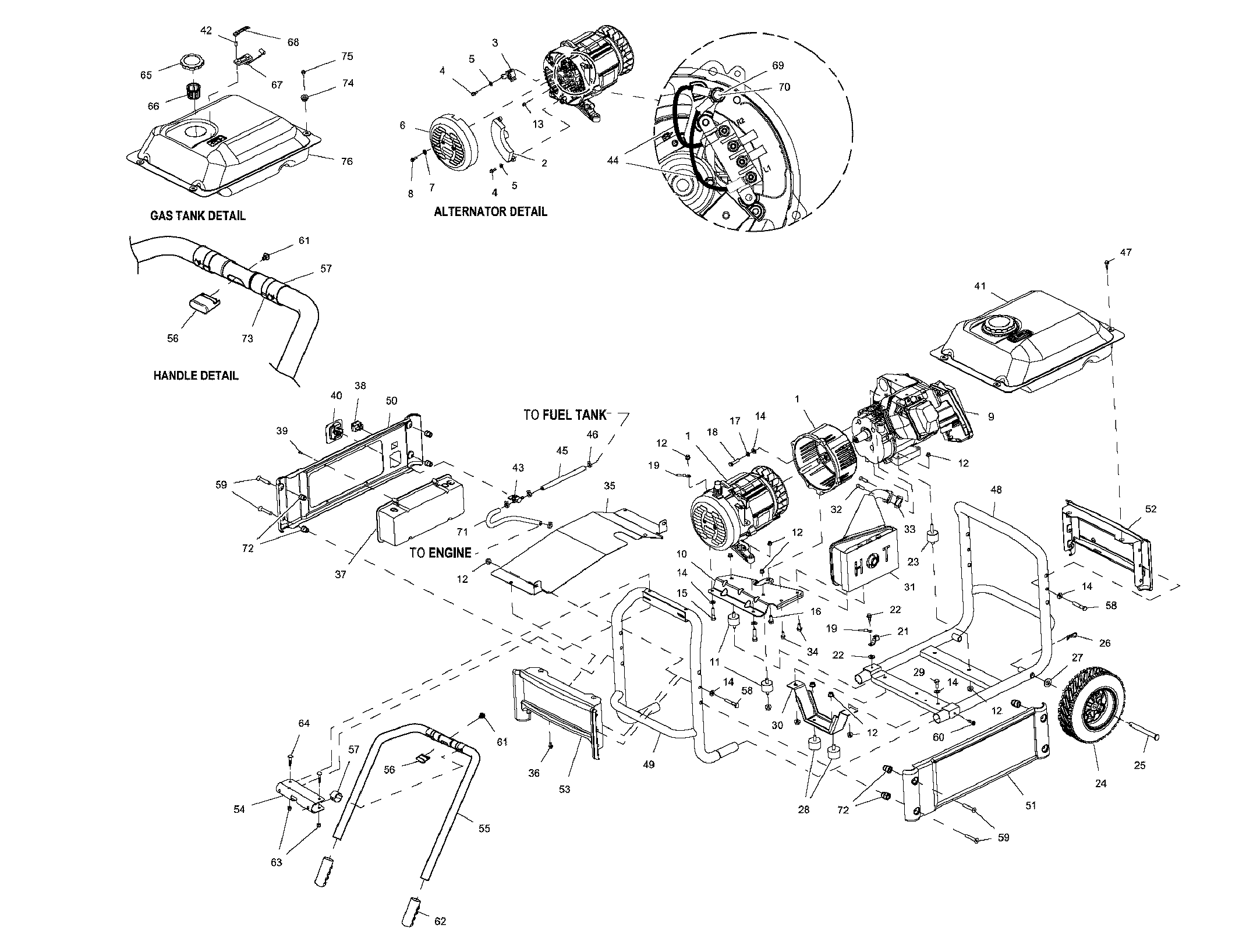Frame assy