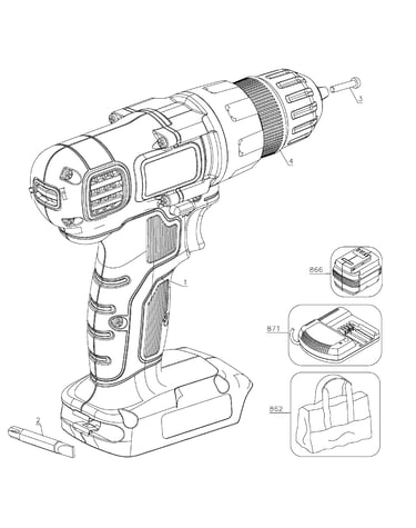 Drill assy