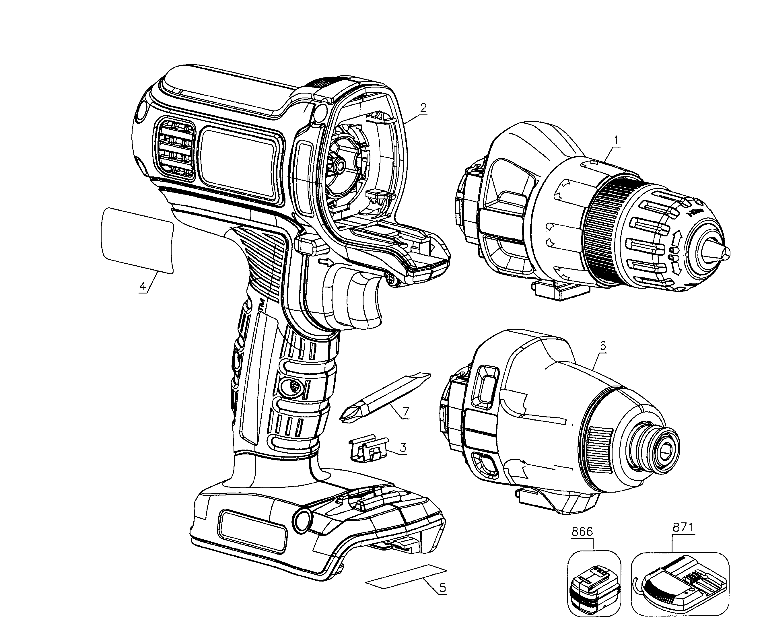 Drill assy