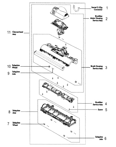 Brush assy