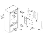 Thermador T36IT71NNP/29 cabinet 2 assy diagram