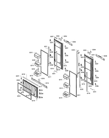 Door assy
