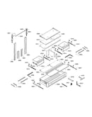 Shelf/drawer assy