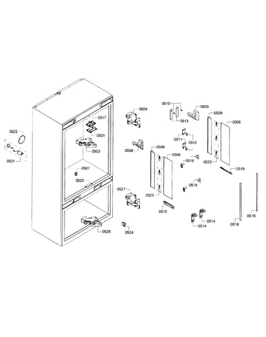Cabinet 2 assy