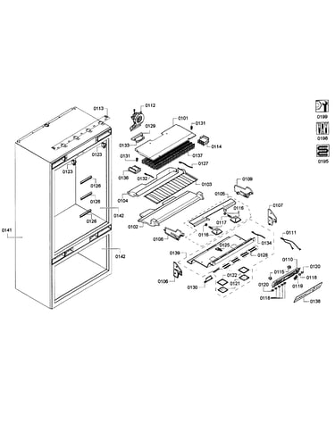 Cabinet 1 assy