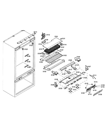 Cabinet 1 assy