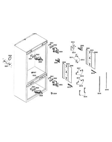Cabinet 2 assy