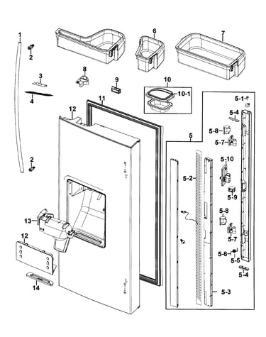 Door left