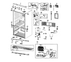 Samsung RF4289HARS/XAA-00 cabinet diagram