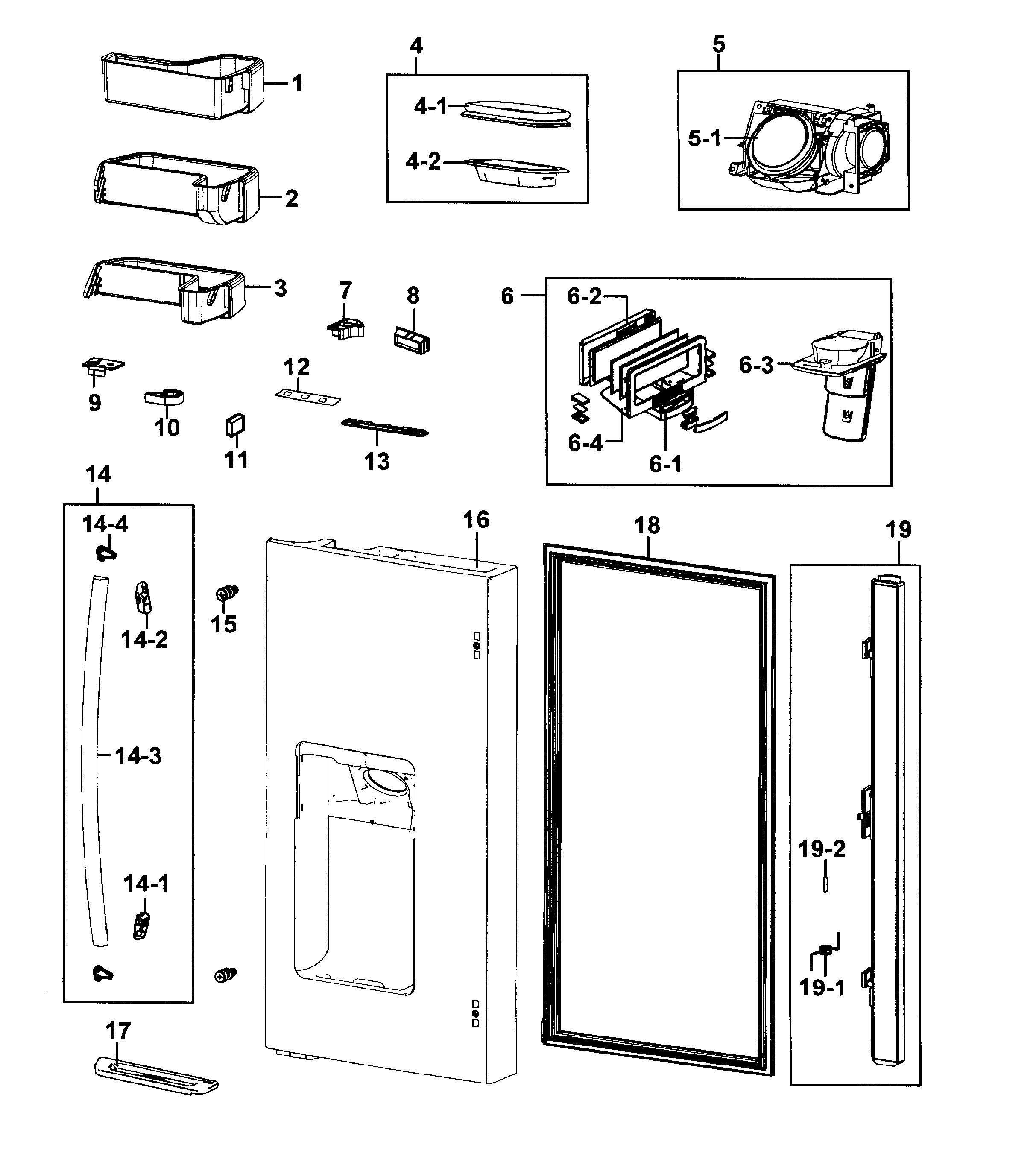 Door left