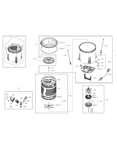 Tub parts