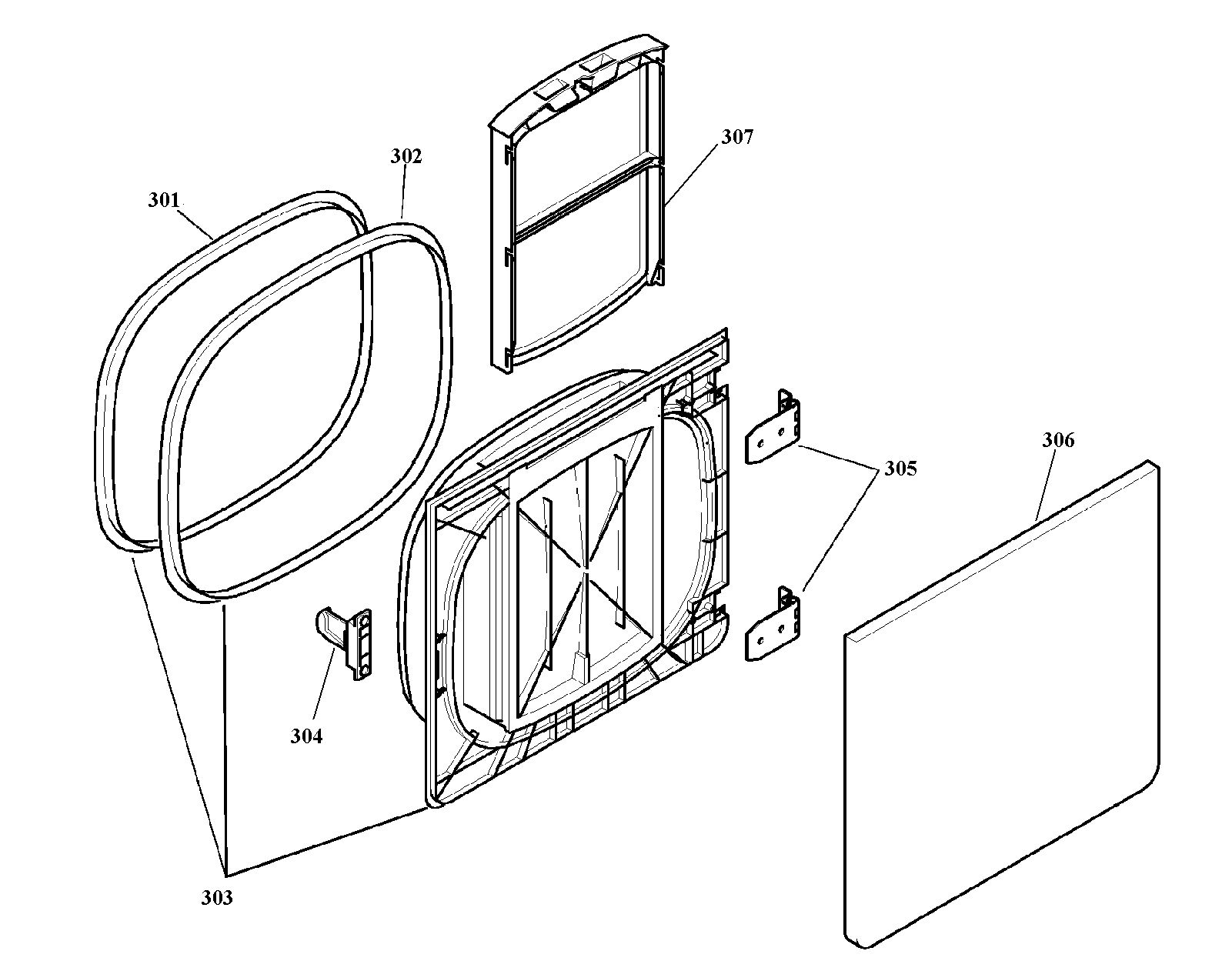 Door assy