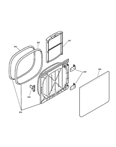 Door assy