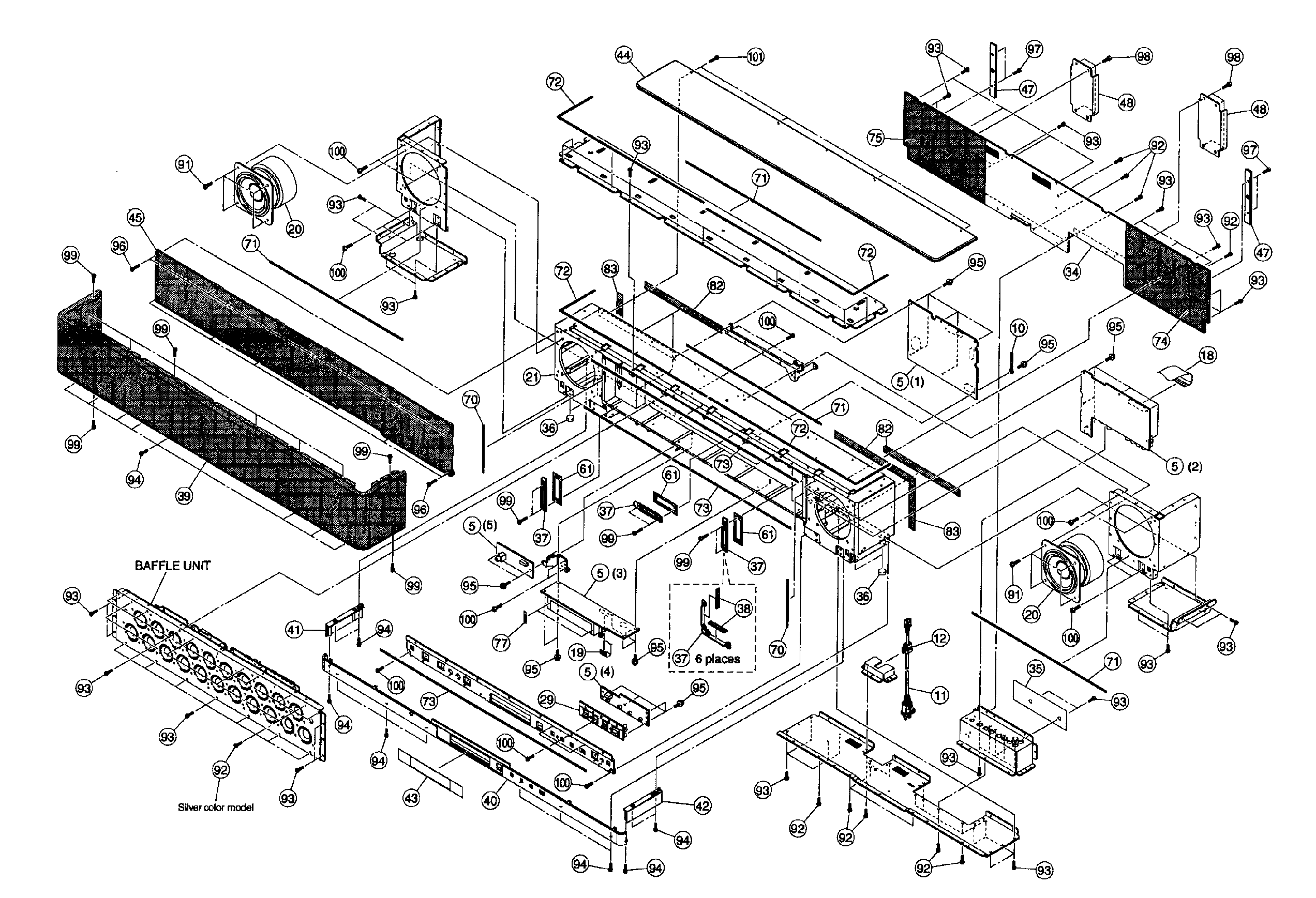 Speaker assy