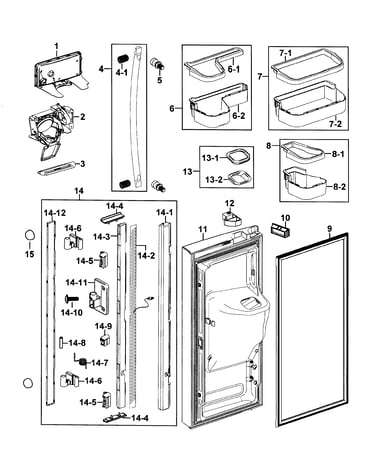 Refrigerator door-l