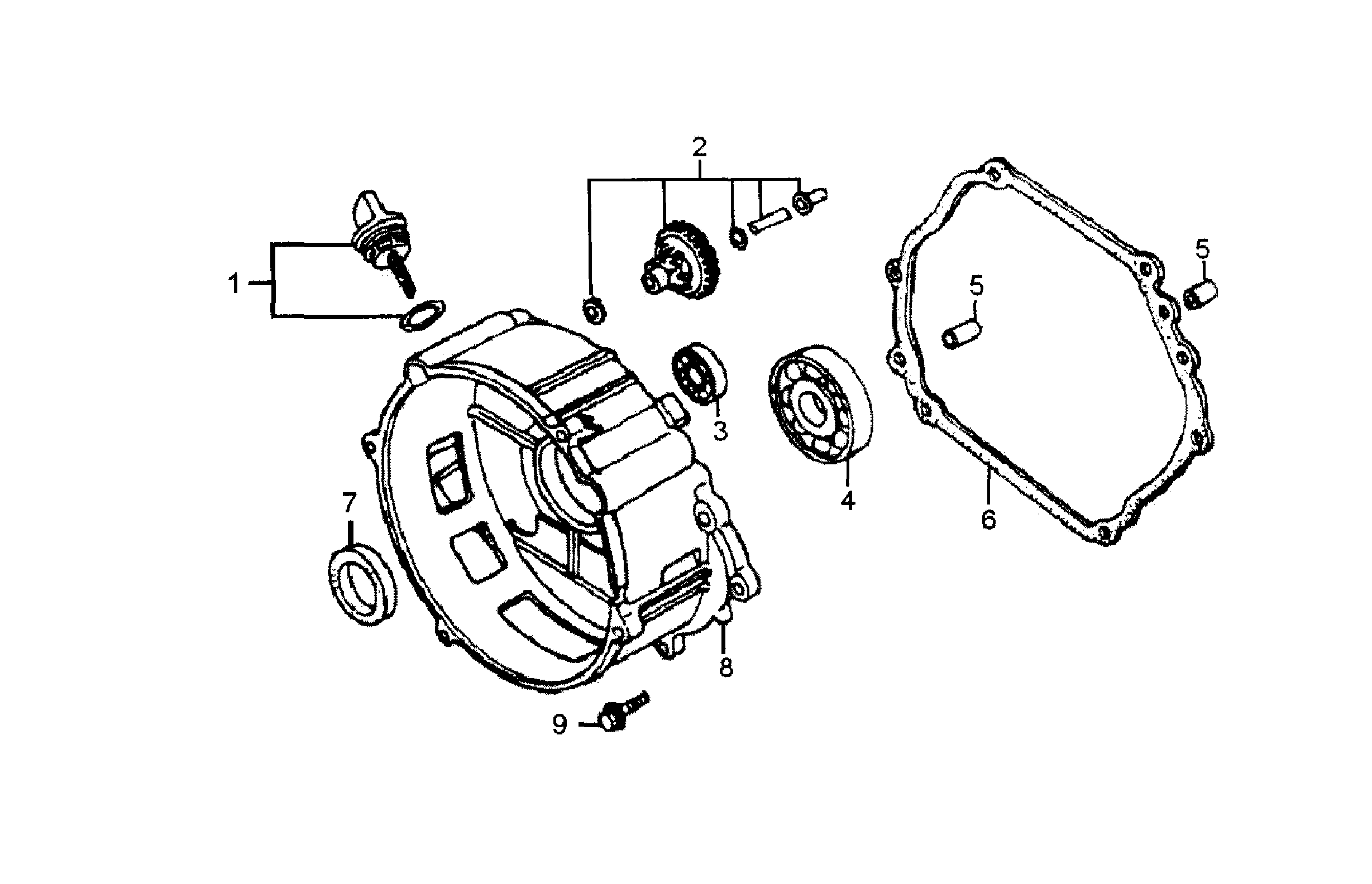 Crankcase cover
