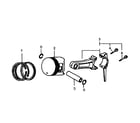 Generac 005941-0 piston & rod diagram