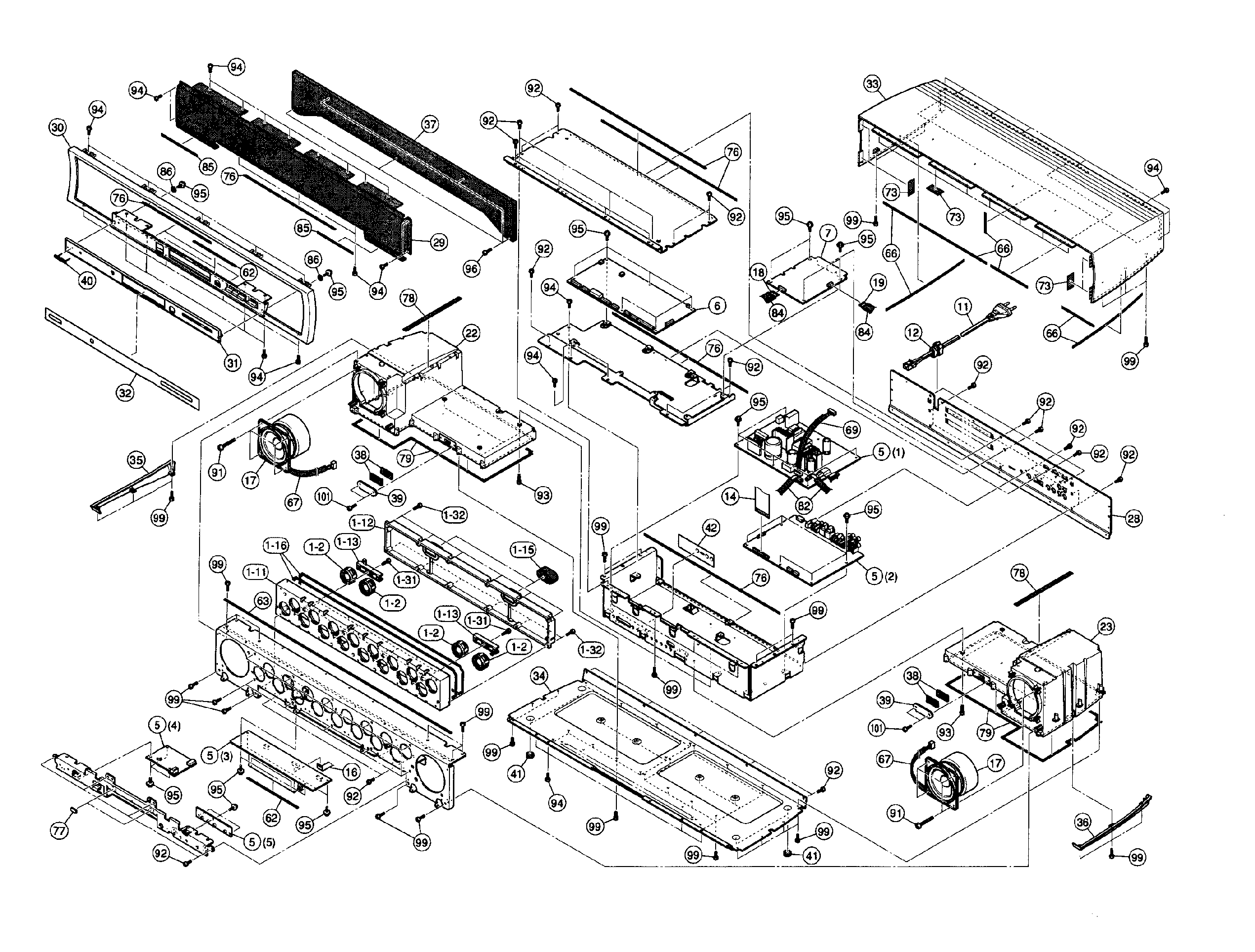 Cabinet assy