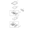 Dacor DYF42BNDI00 ref shelf parts diagram