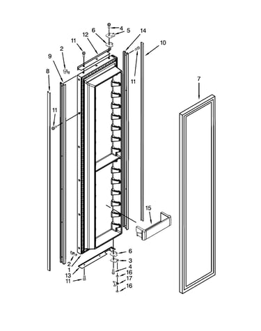 Fre door parts