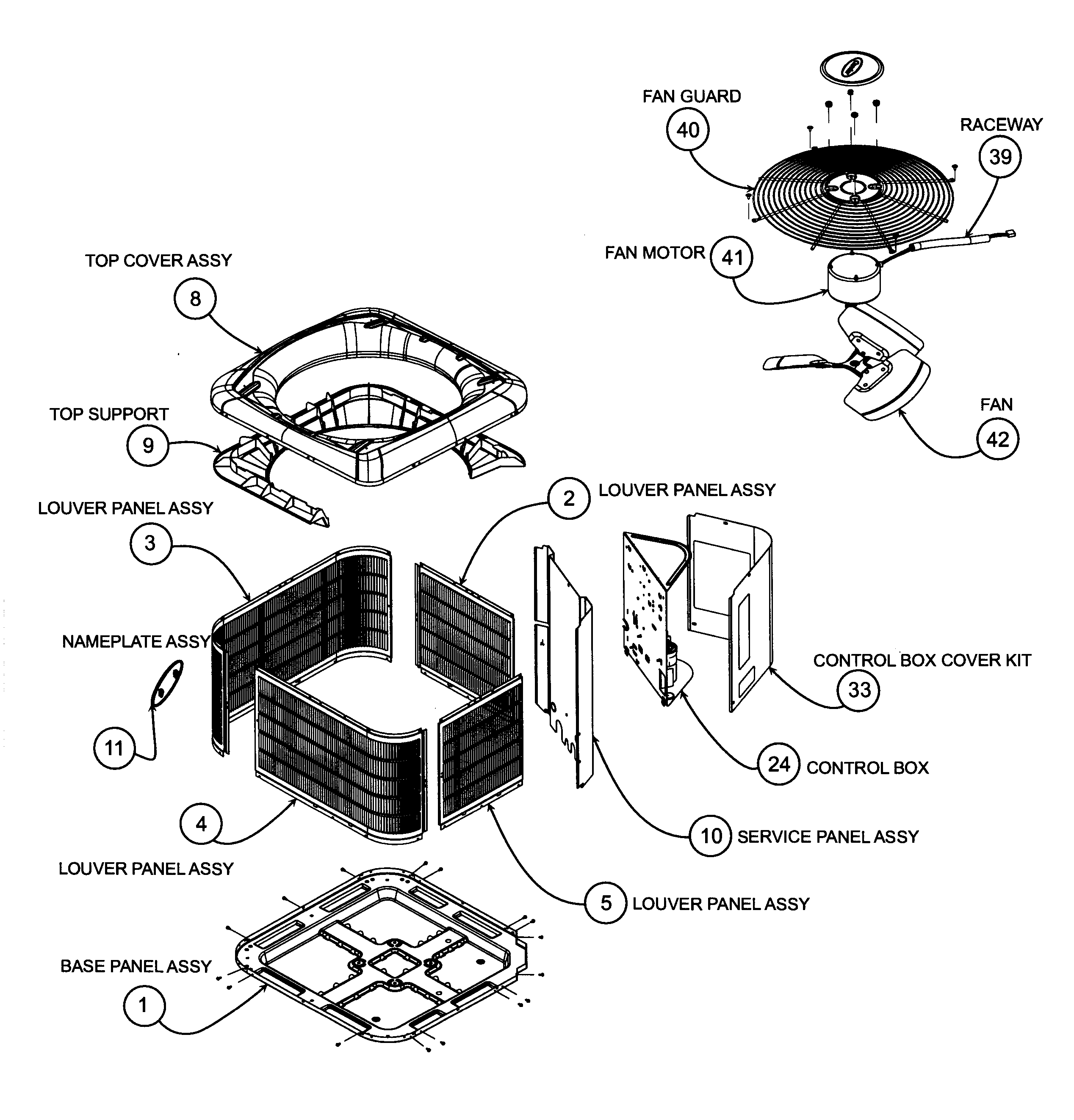 Cabinet assy