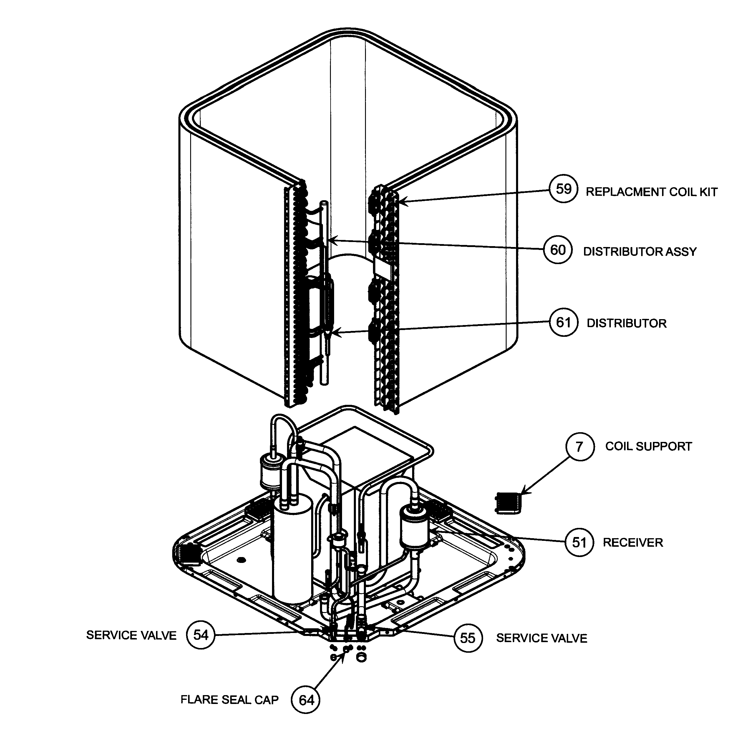 Condenser assy