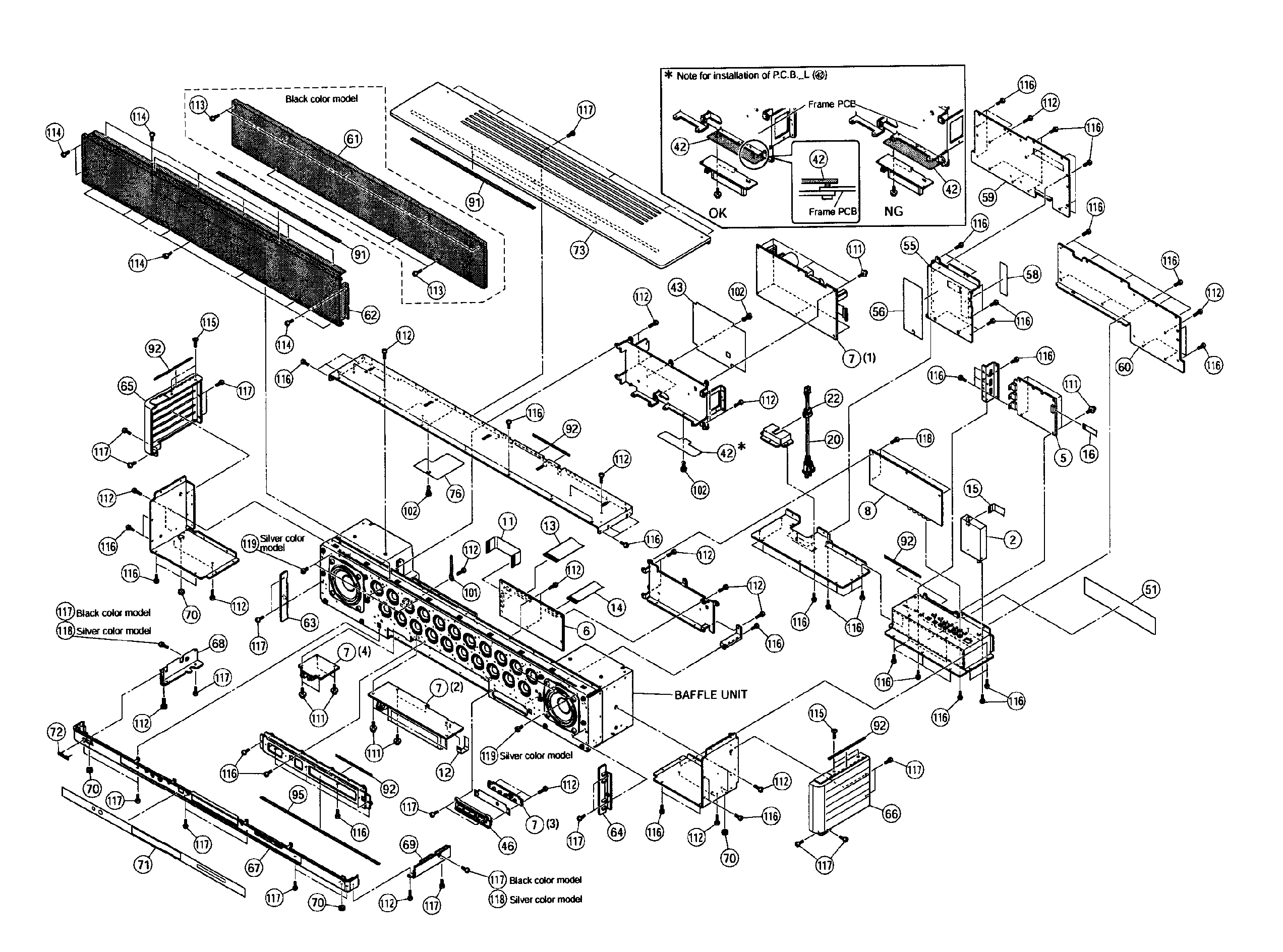 CABINET ASSY