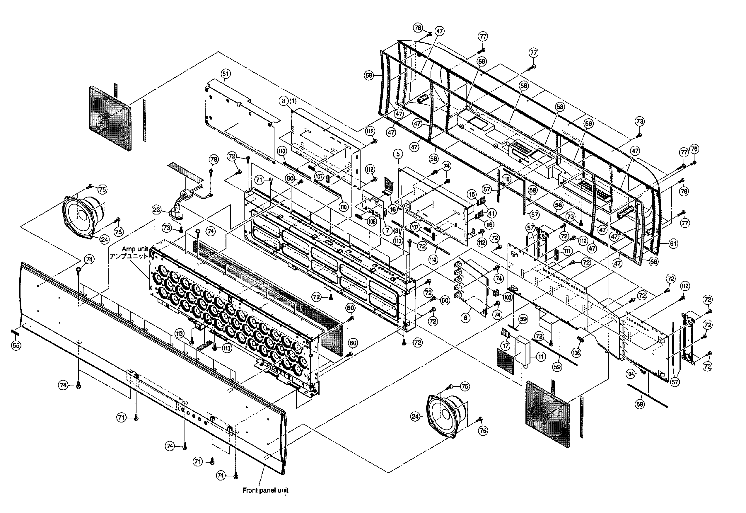 CABINET ASSY