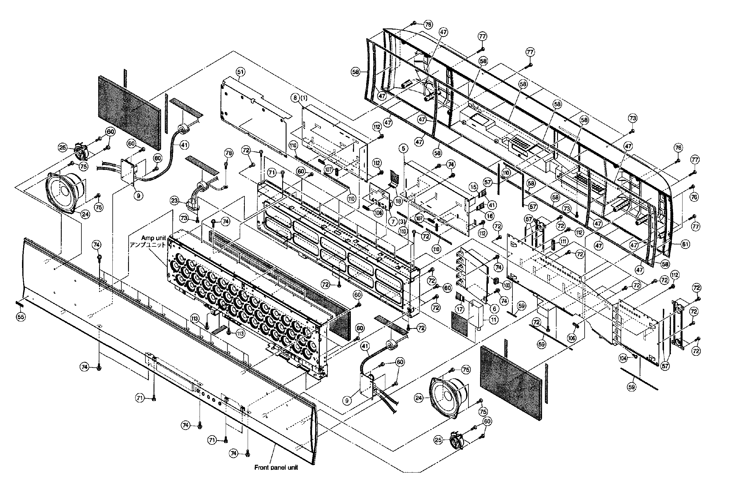 Cabinet assy