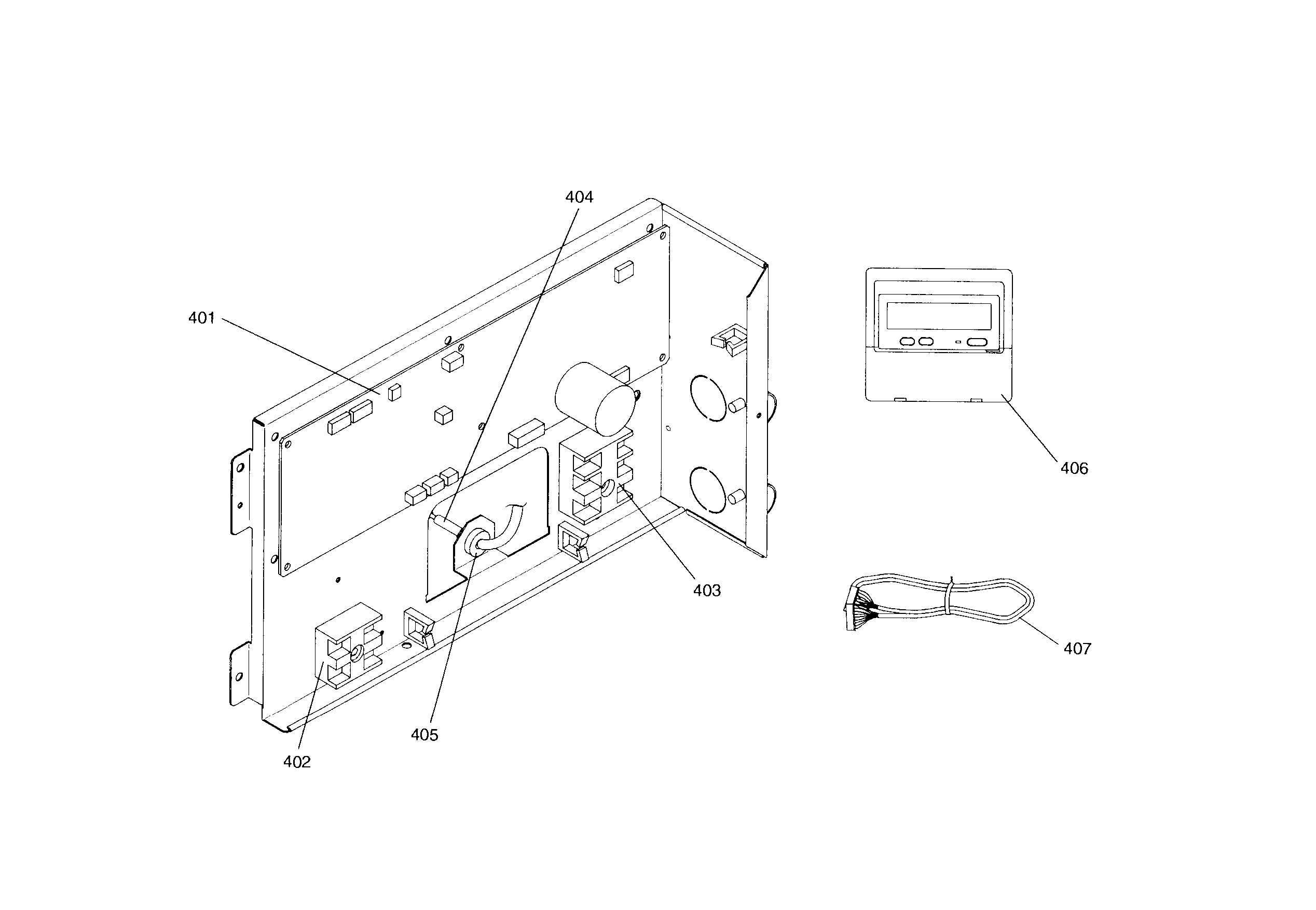 Control box assy