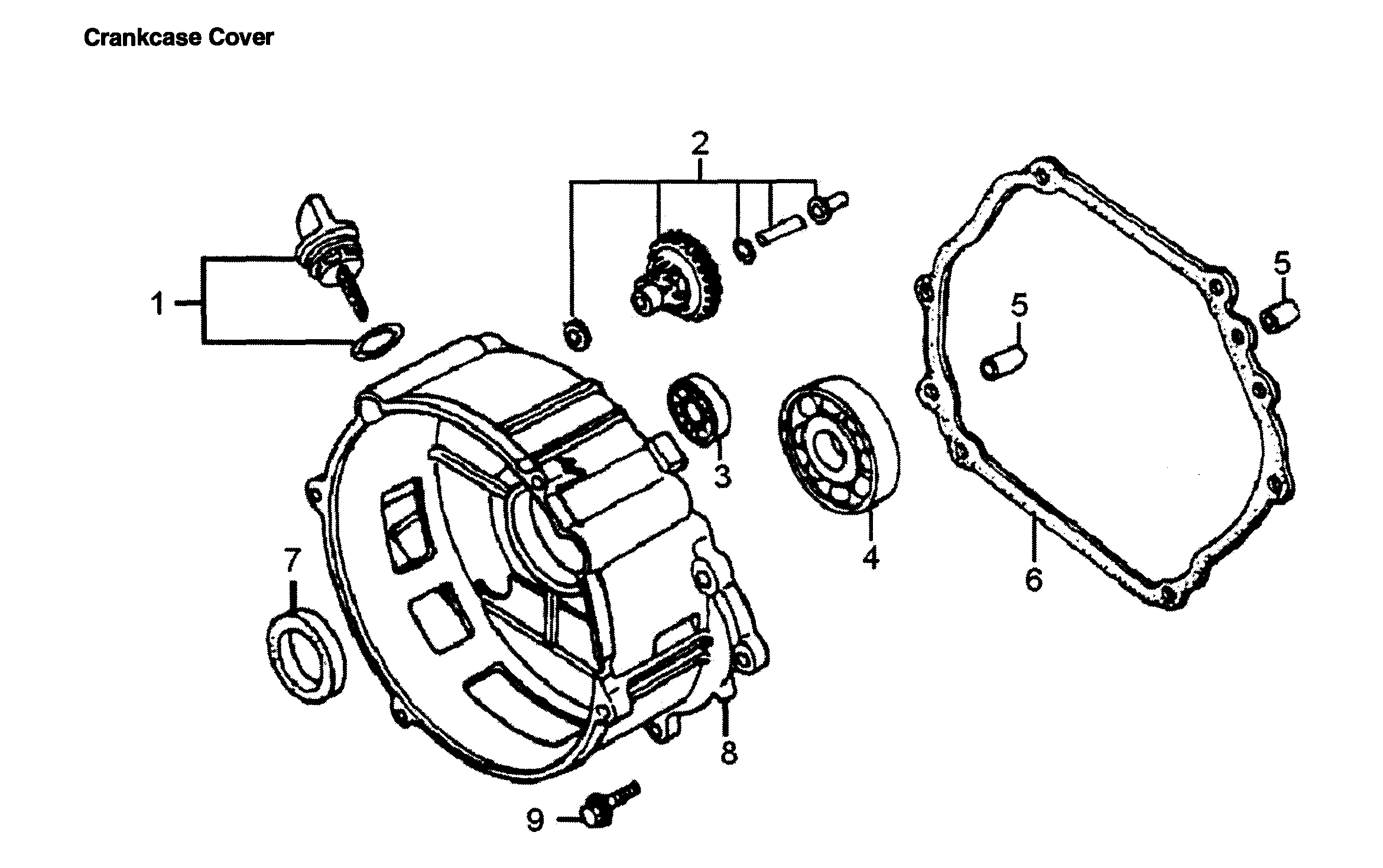 Crankcase cover