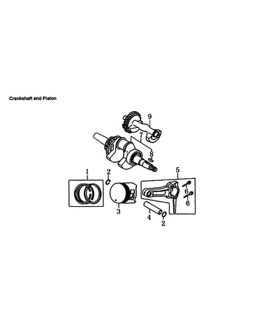 Crankshaft & piston