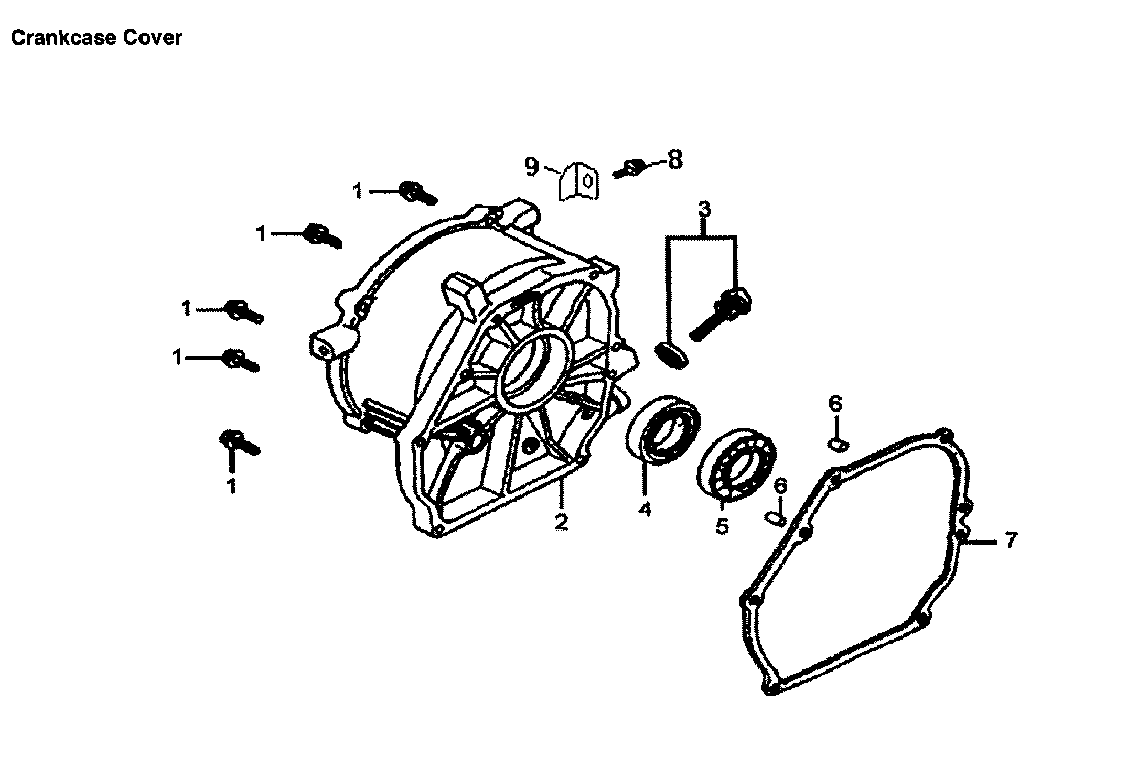 Crankcase cover
