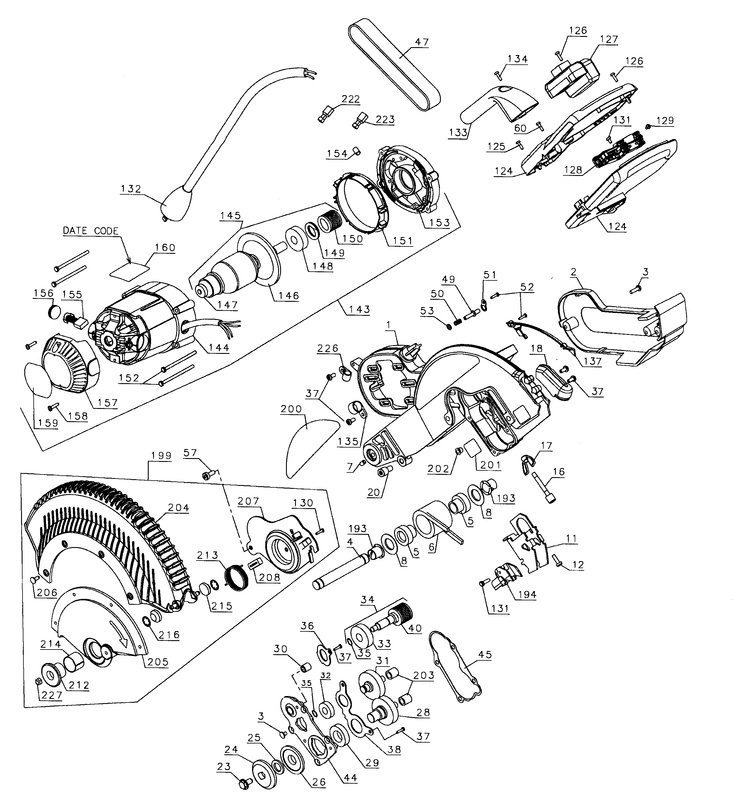 Blade assy