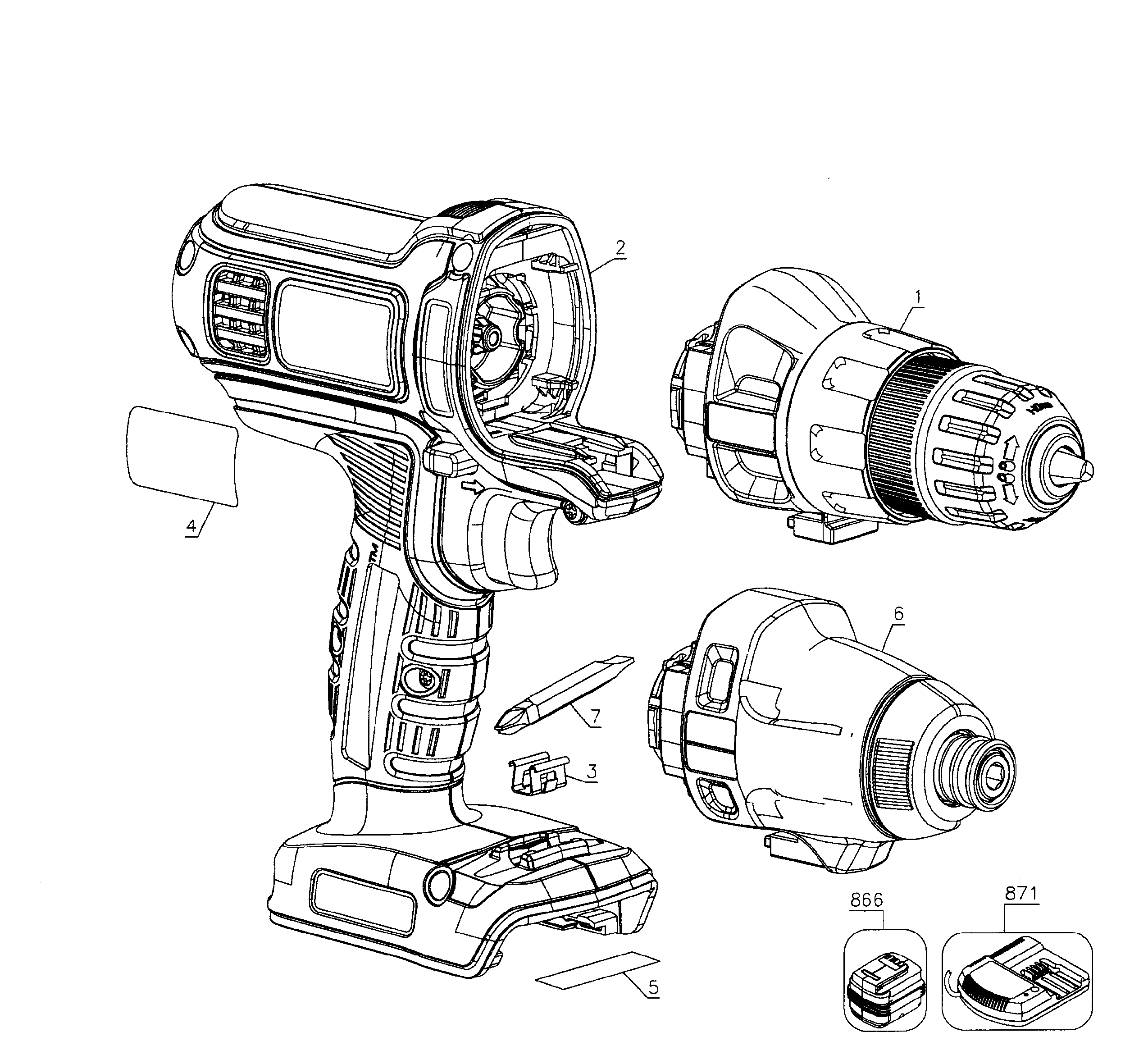 Drill assy