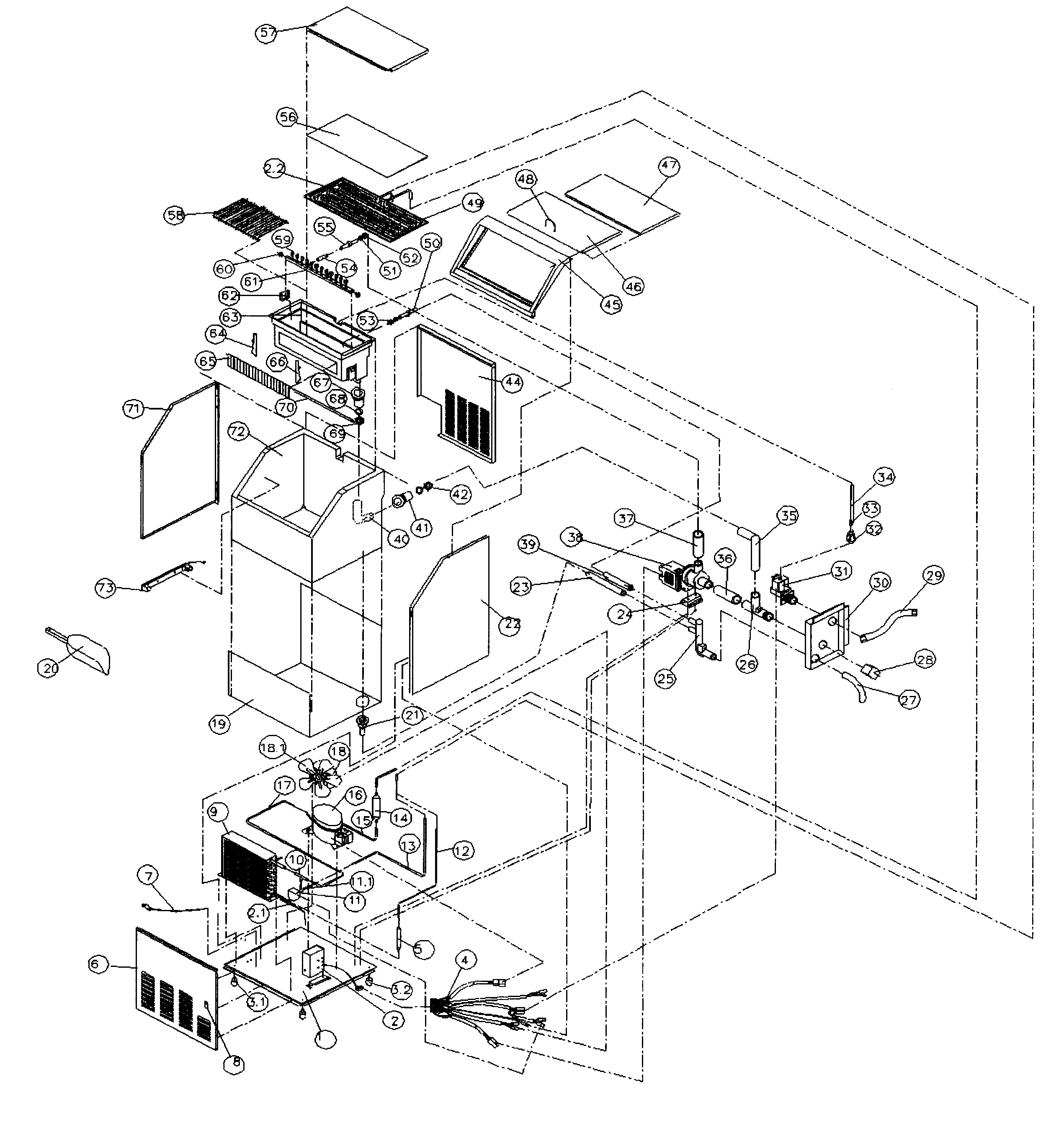 Ice maker assy
